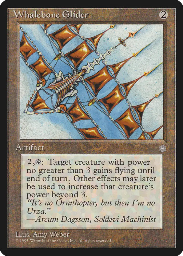 Whalebone Glider [Ice Age] - MTG Single