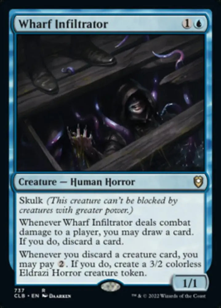 Wharf Infiltrator [Commander Legends: Battle for Baldur’s Gate] - MTG Single