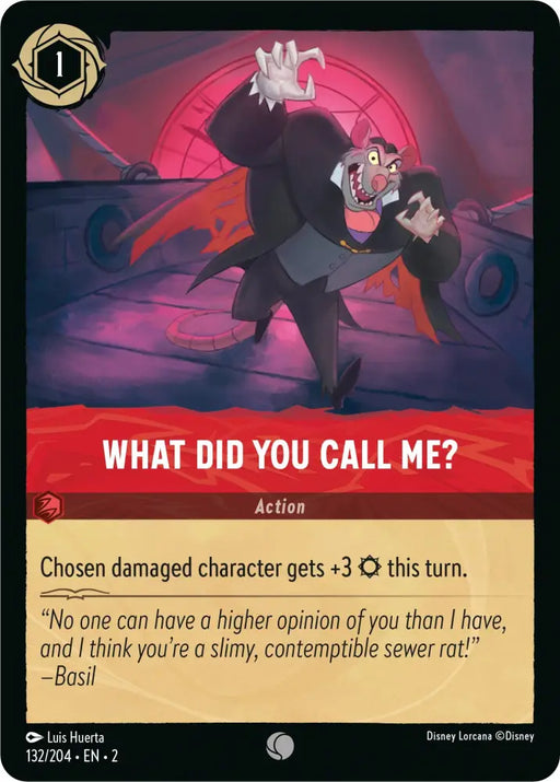 What Did You Call Me? (132/204) [Rise of the Floodborn] - Lorcana Single