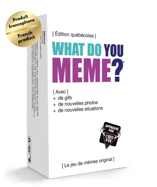 What Do You Meme? GIF: Édition Québécoise (FR) - Board Games