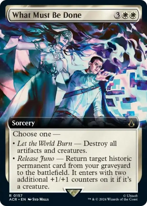 What Must Be Done (Extended Art) [Assassin’s Creed] - MTG Single