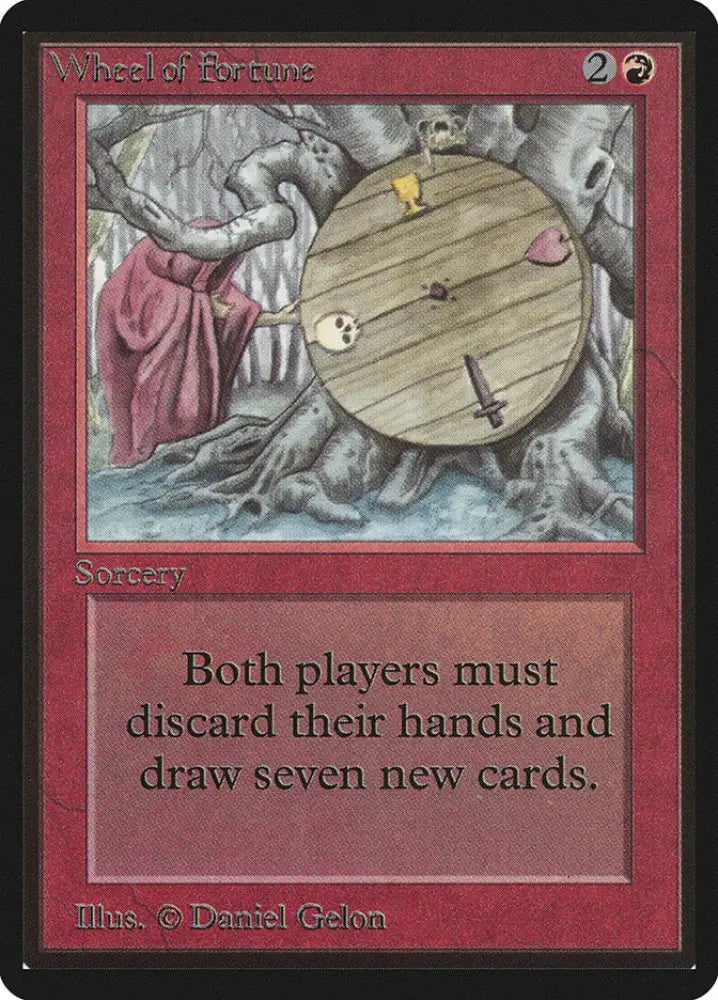 Wheel of Fortune [Beta Edition] - MTG Single