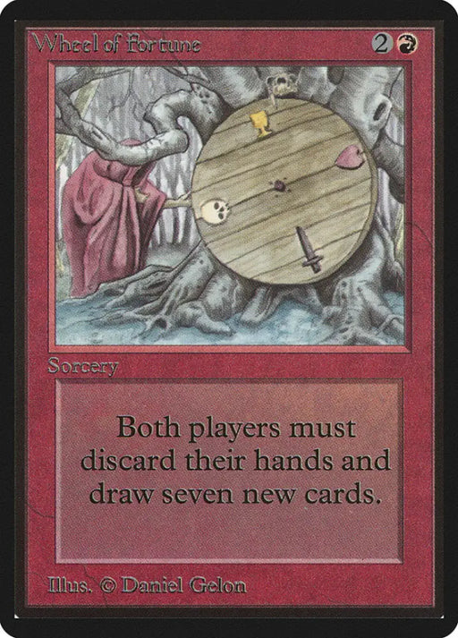 Wheel of Fortune [Beta Edition] - MTG Single