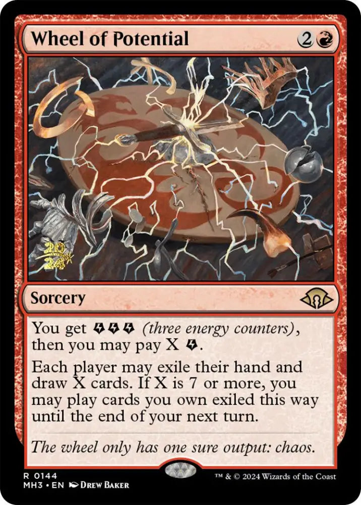 Wheel of Potential [Modern Horizons 3 Prerelease Promos] - MTG Single