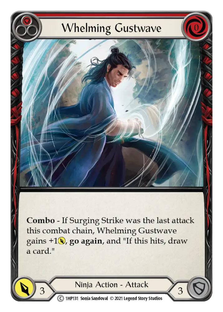 Whelming Gustwave (Red) [1HP131] (History Pack 1) - Flesh And Blood Single