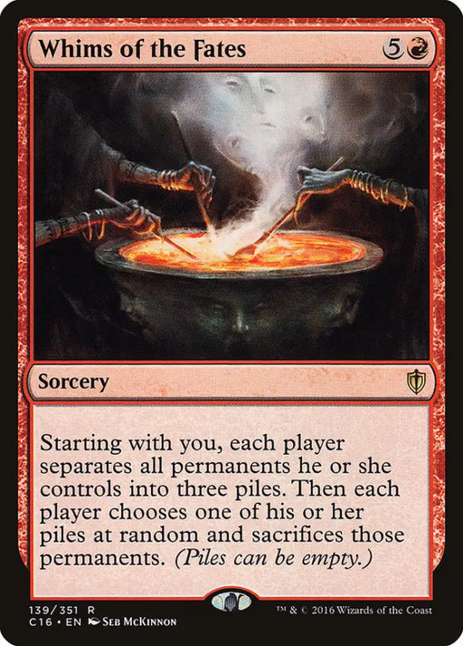 Whims of the Fates [Commander 2016] - MTG Single
