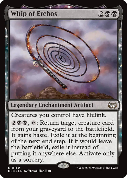 Whip of Erebos [Duskmourn: House of Horror Commander] - MTG Single