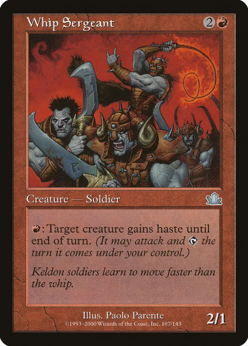 Whip Sergeant [Prophecy] - MTG Single