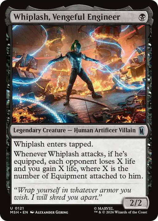 Whiplash, Vengeful Engineer (121) [Marvel Super Heroes]