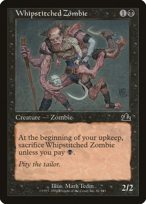 Whipstitched Zombie [Prophecy] - MTG Single