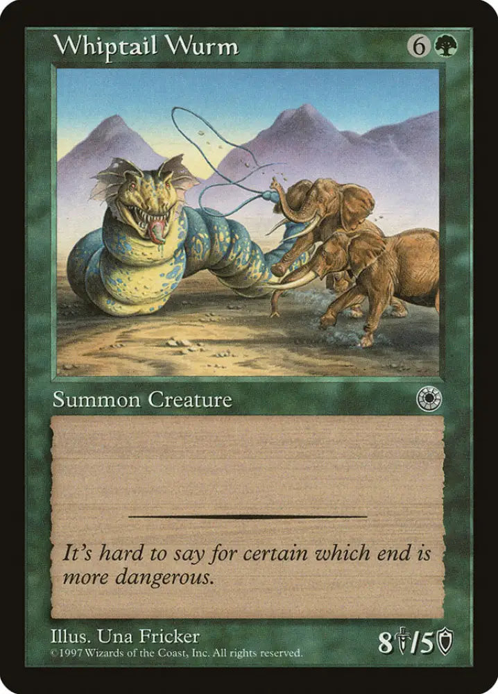 Whiptail Wurm [Portal] - MTG Single