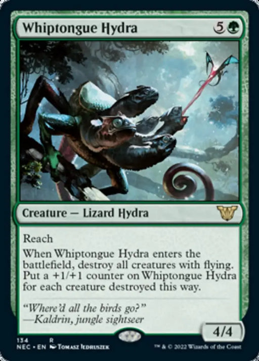 Whiptongue Hydra [Kamigawa: Neon Dynasty Commander] - MTG Single