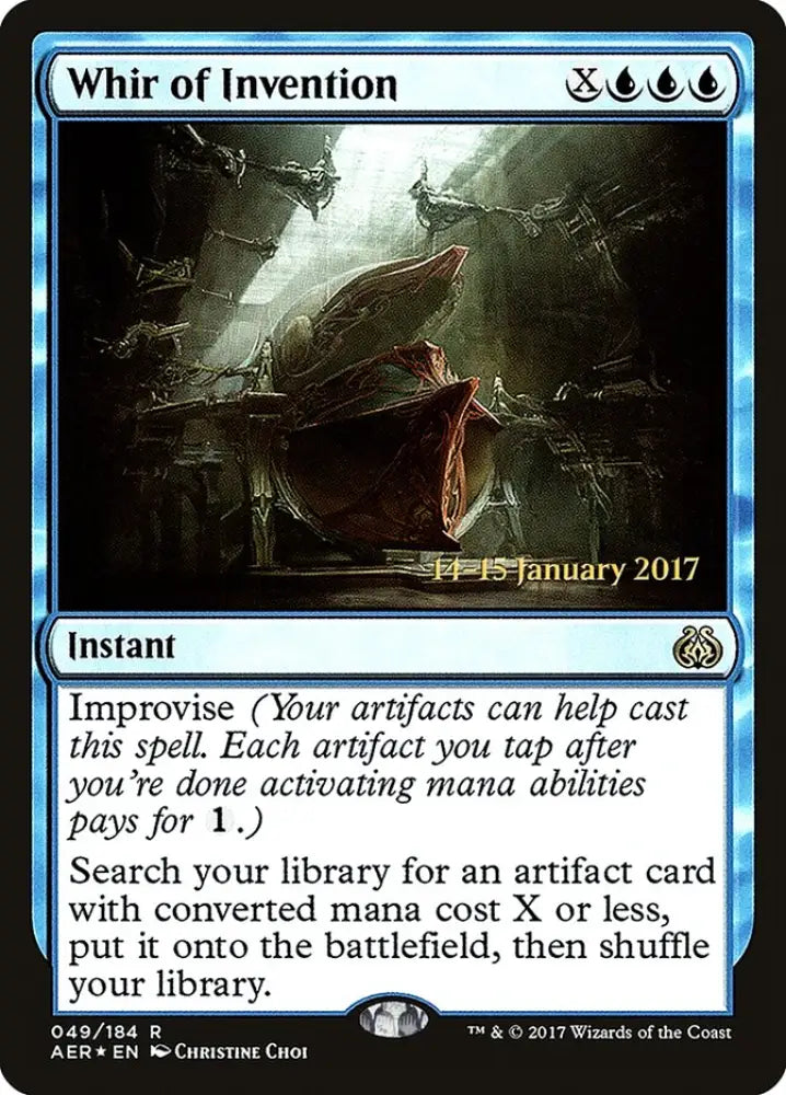Whir of Invention [Aether Revolt Prerelease Promos] - MTG Single