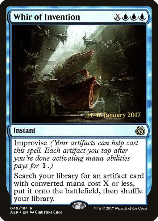 Whir of Invention [Aether Revolt Prerelease Promos] - MTG Single