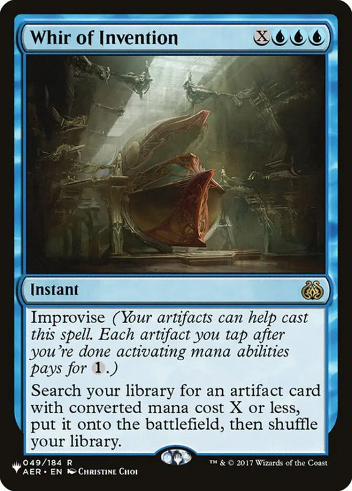 Whir of Invention [Secret Lair: Heads I Win Tails You Lose] - MTG Single