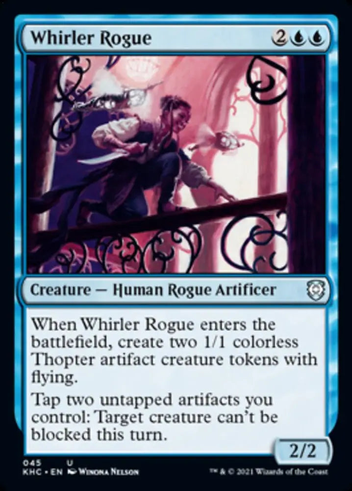 Whirler Rogue [Kaldheim Commander] - MTG Single