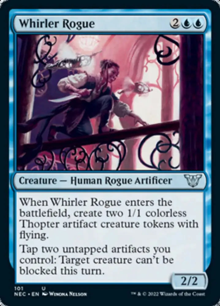 Whirler Rogue [Kamigawa: Neon Dynasty Commander] - MTG Single
