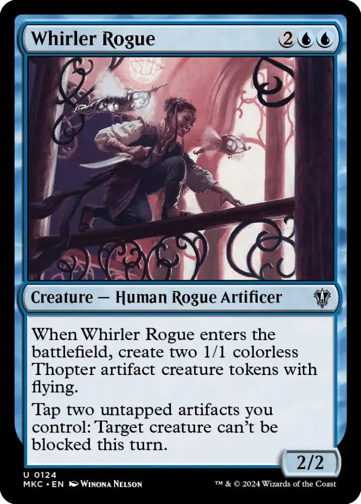 Whirler Rogue [Murders at Karlov Manor Commander] - MTG Single