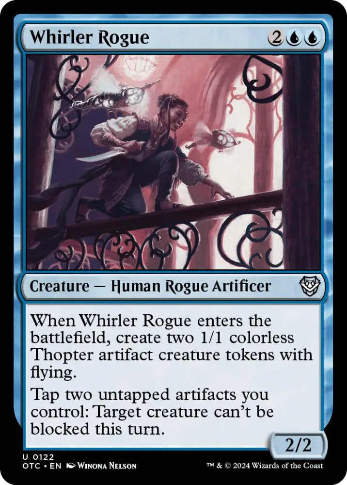 Whirler Rogue [Outlaws of Thunder Junction Commander] - MTG Single