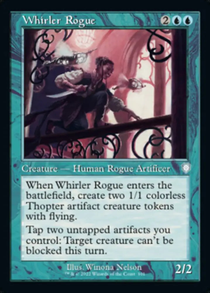 Whirler Rogue (Retro) [The Brothers’ War Commander] - MTG Single