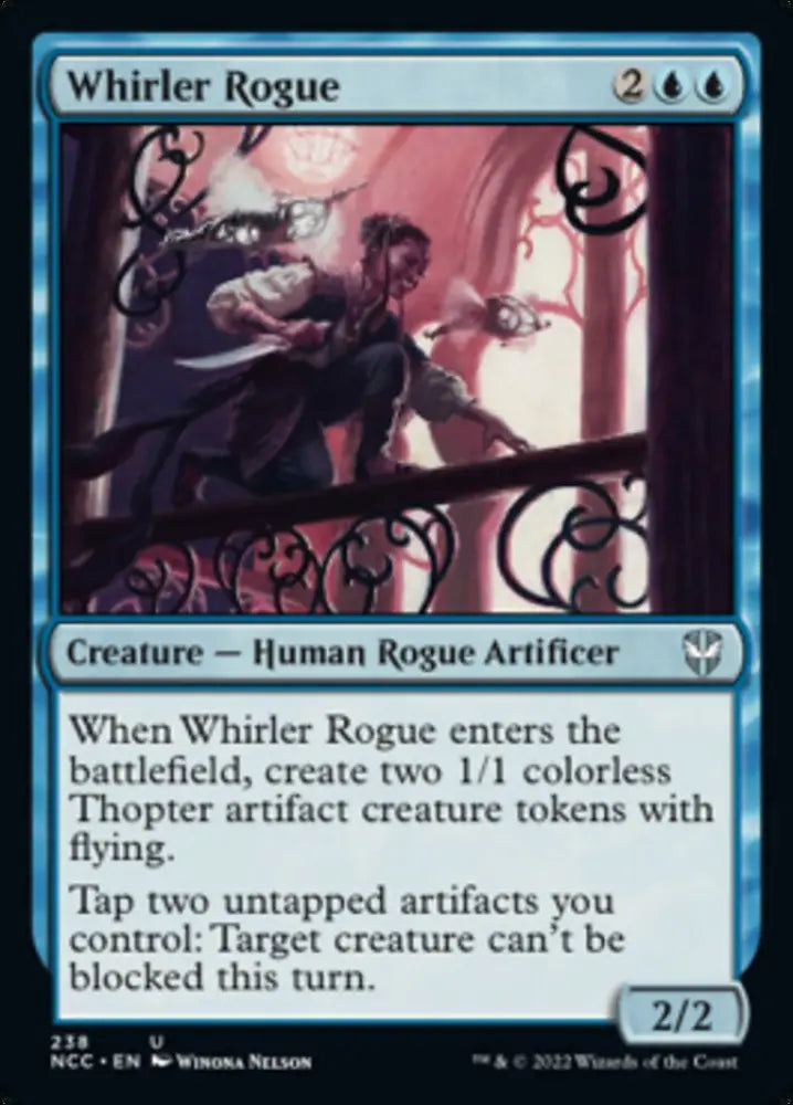 Whirler Rogue [Streets of New Capenna Commander] - MTG Single