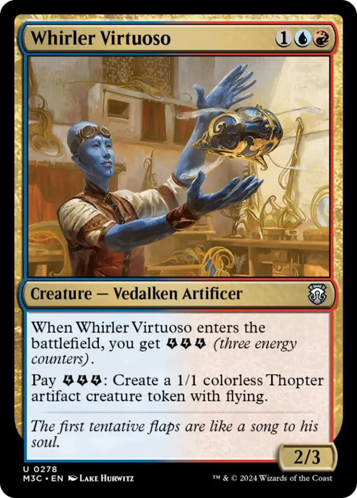 Whirler Virtuoso [Modern Horizons 3 Commander] - MTG Single