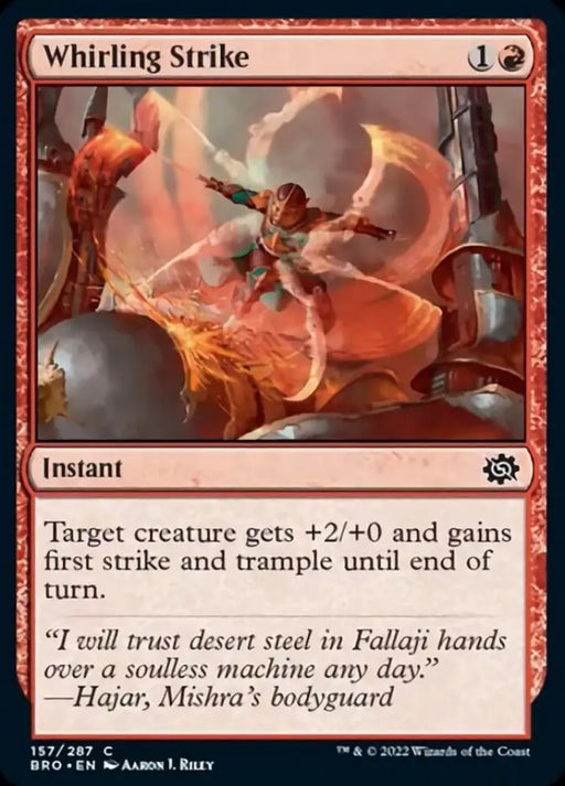 Whirling Strike [The Brothers’ War] - MTG Single