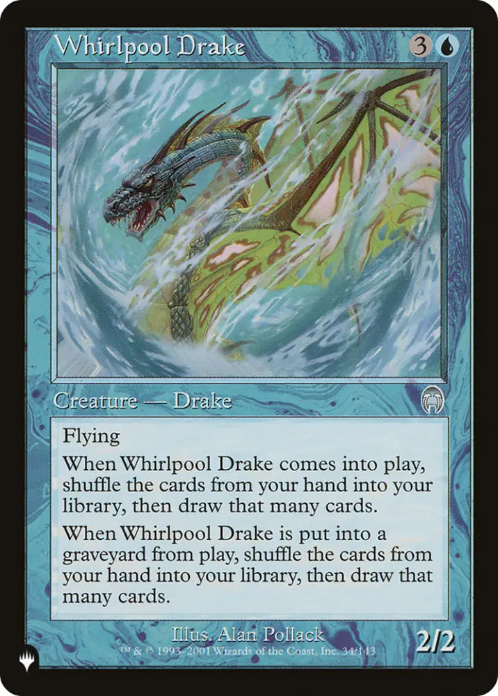 Whirlpool Drake [The List] - MTG Single