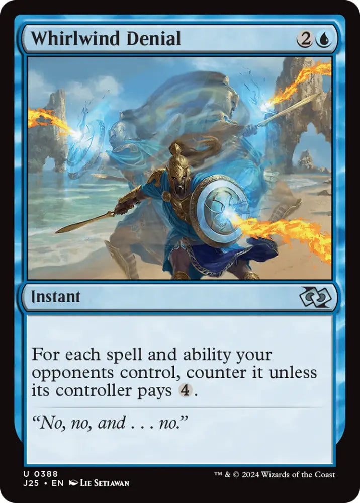 Whirlwind Denial [Foundations Jumpstart] - MTG Single