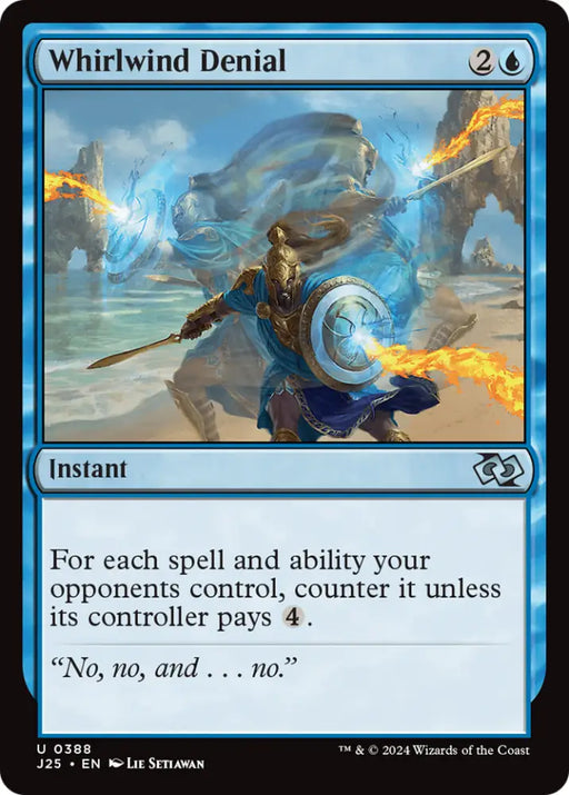 Whirlwind Denial [Foundations Jumpstart] - MTG Single