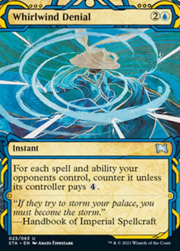 Whirlwind Denial [Strixhaven: School of Mages Mystical Archive] - MTG Single