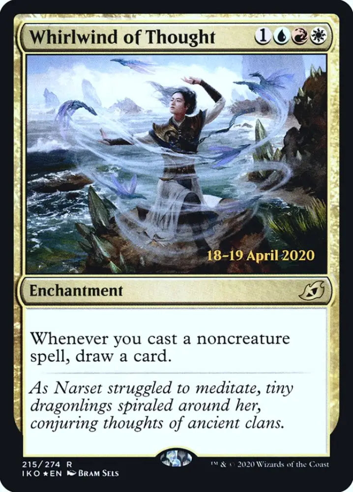 Whirlwind of Thought [Ikoria: Lair of Behemoths Prerelease Promos] - MTG Single