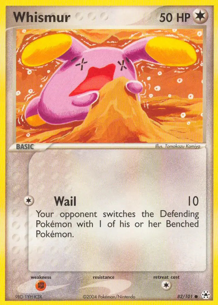 Whismur (82/101) [EX: Hidden Legends] - Pokemon Single