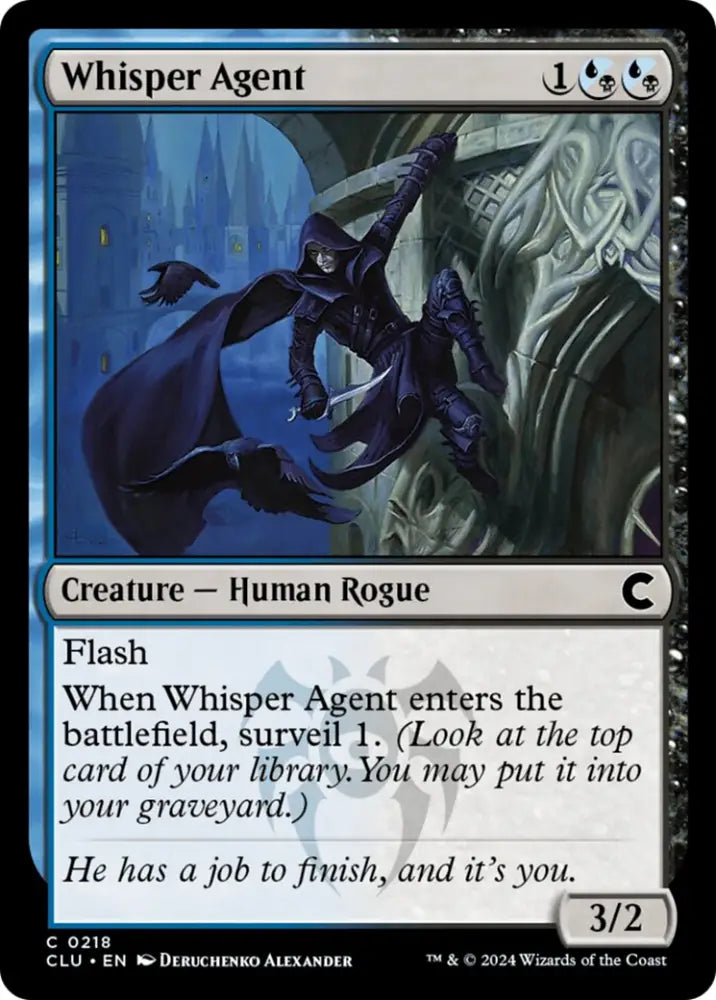 Whisper Agent [Ravnica: Clue Edition] - MTG Single
