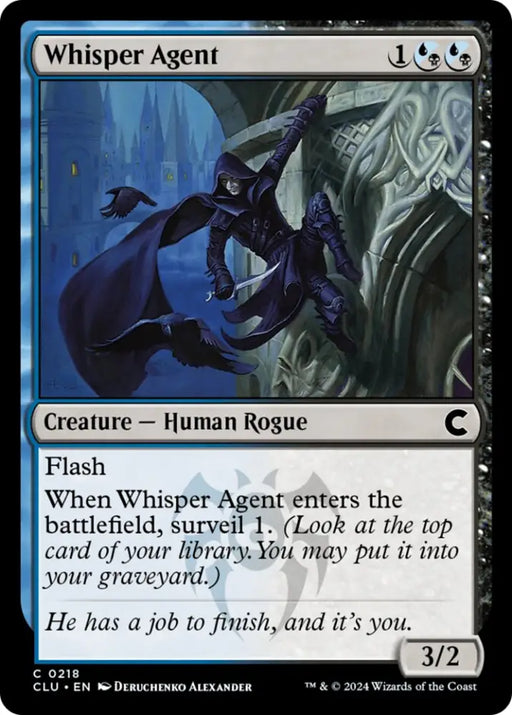 Whisper Agent [Ravnica: Clue Edition] - MTG Single
