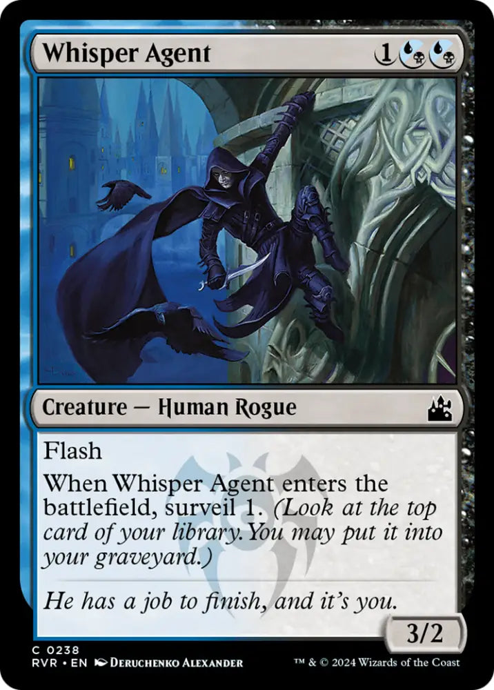 Whisper Agent [Ravnica Remastered] - MTG Single