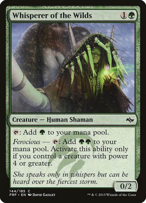 Whisperer of the Wilds [Fate Reforged] - MTG Single