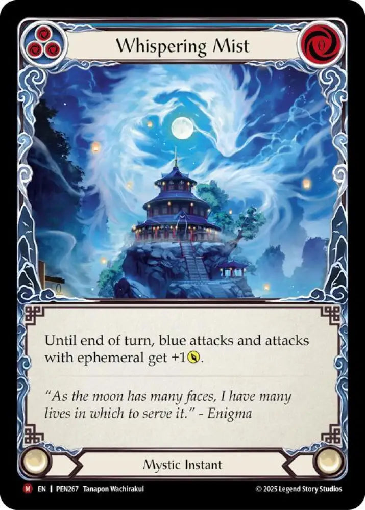 Whispering Mist (Blue) (PEN267) [Compendium of Rathe]