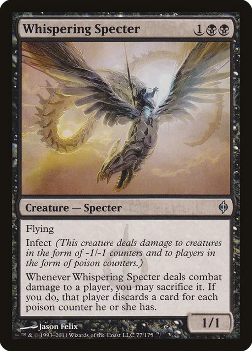 Whispering Specter [New Phyrexia] - MTG Single
