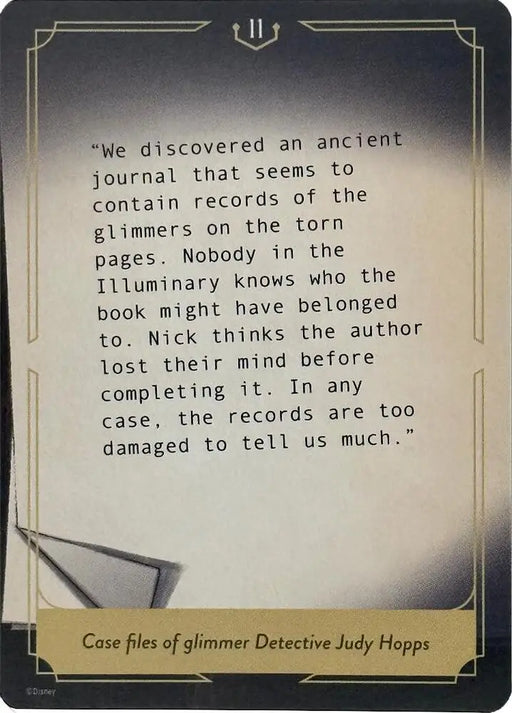 Whispers in the Well Case File Cards (11 of 18) [Whispers in the Well]