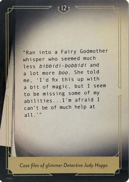 Whispers in the Well Case File Cards (12 of 18) [Whispers in the Well]