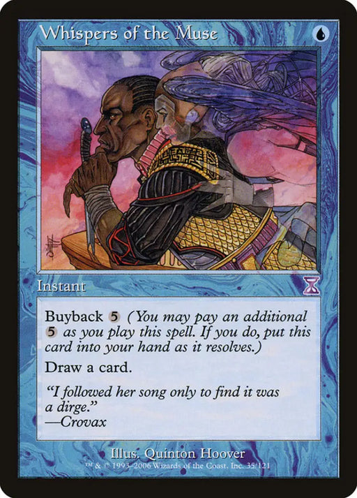 Whispers of the Muse [Time Spiral Timeshifted] - MTG Single