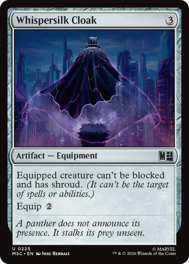 Whispersilk Cloak (225) [Marvel Super Heroes Commander]