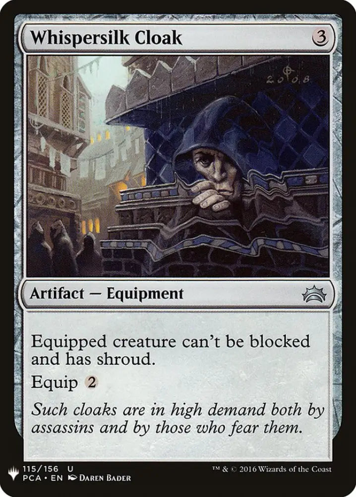 Whispersilk Cloak [Mystery Booster] - MTG Single
