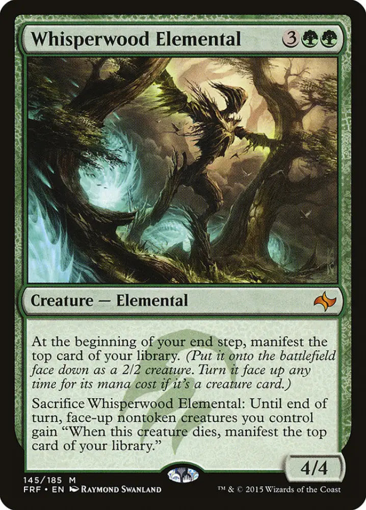 Whisperwood Elemental [Fate Reforged] - MTG Single