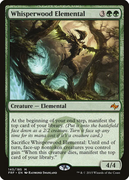 Whisperwood Elemental [Fate Reforged] - MTG Single
