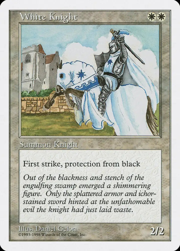 White Knight [Anthologies] - MTG Single
