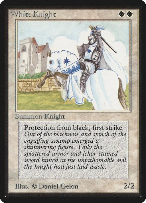 White Knight [Beta Edition] - MTG Single
