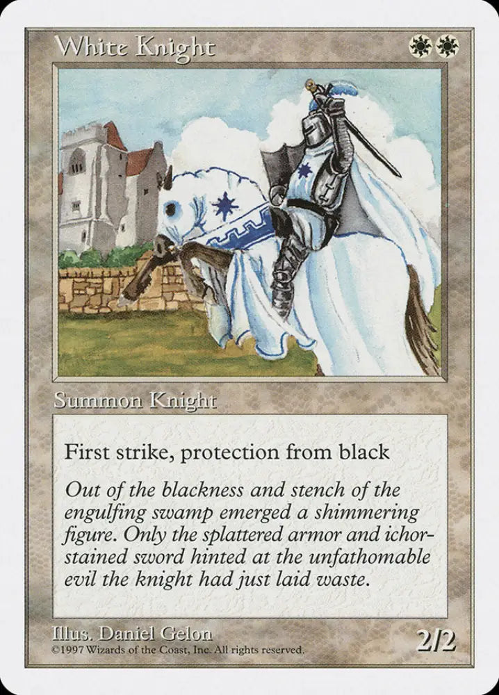 White Knight [Fifth Edition] - MTG Single