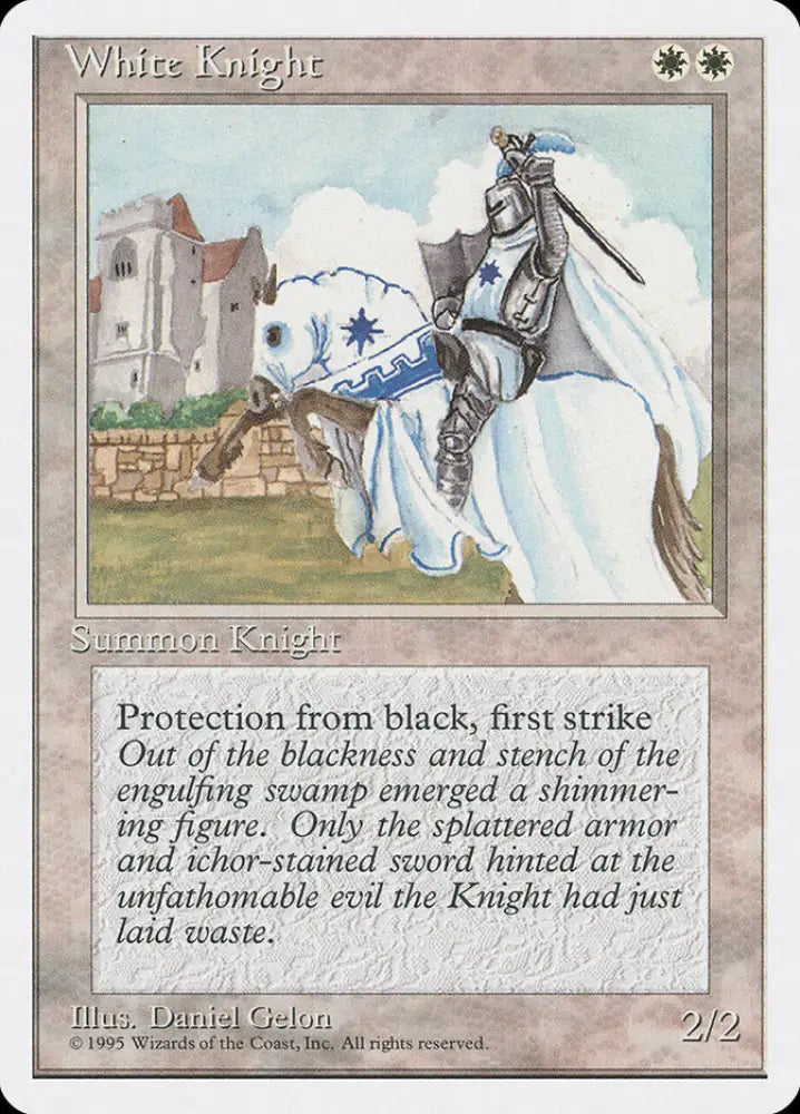 White Knight [Fourth Edition] - MTG Single
